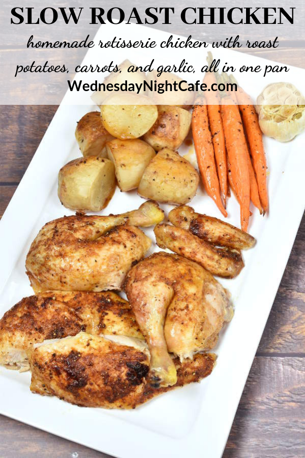 Slow Roast Chicken - Wednesday Night Cafe