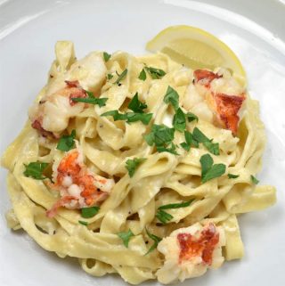 Lobster Pasta| WednesdayNightCafe.com