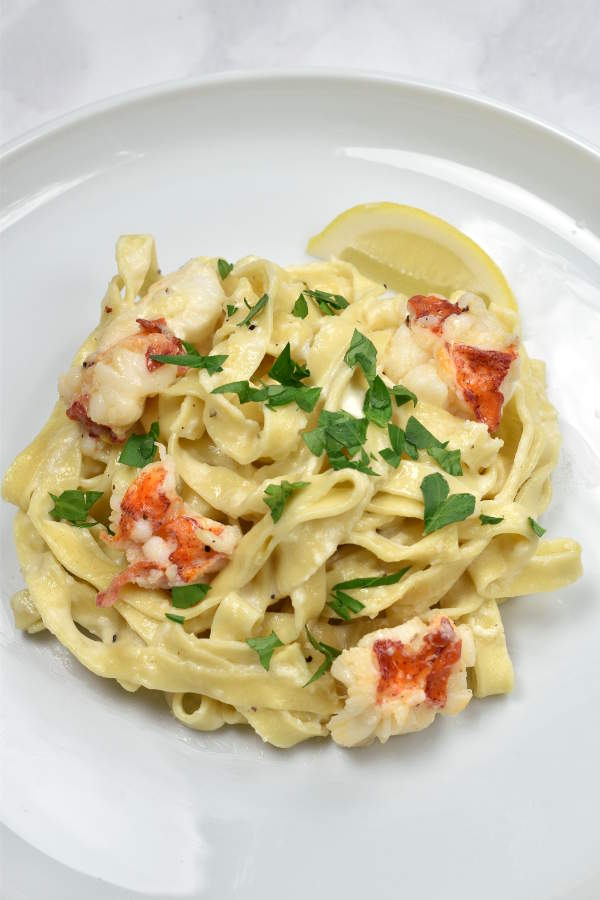 Lobster Pasta| WednesdayNightCafe.com