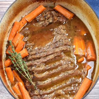 Braised Beef Brisket | WednesdayNightCafe.com